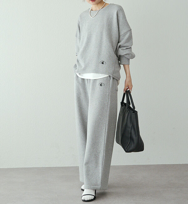  「サイドリブスウェットプルオーバー」|プルオーバー|