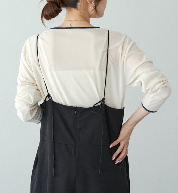  「【セットアップ対応】ツータックストレッチサロペット」|その他|