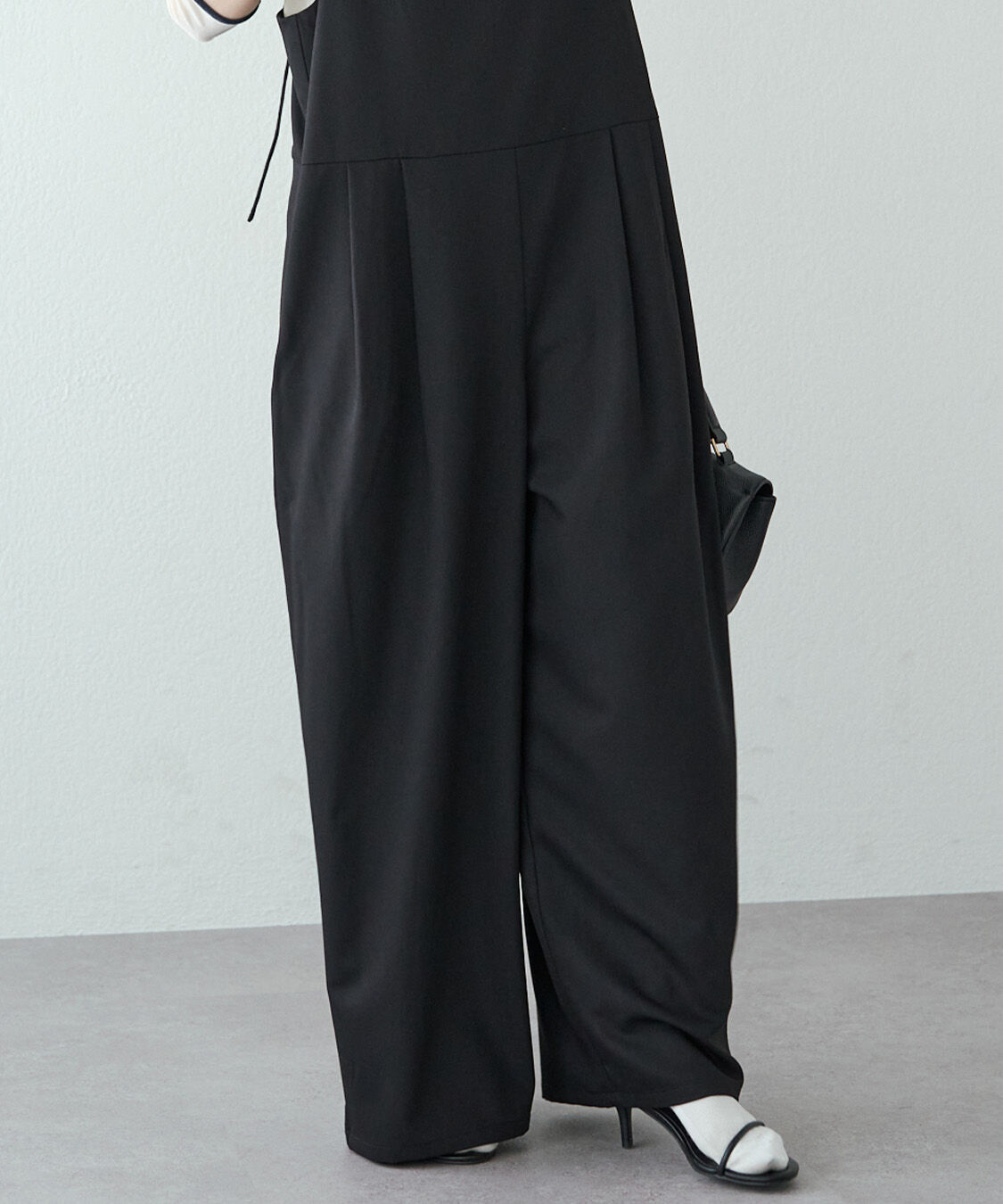  「【セットアップ対応】ツータックストレッチサロペット」|その他|