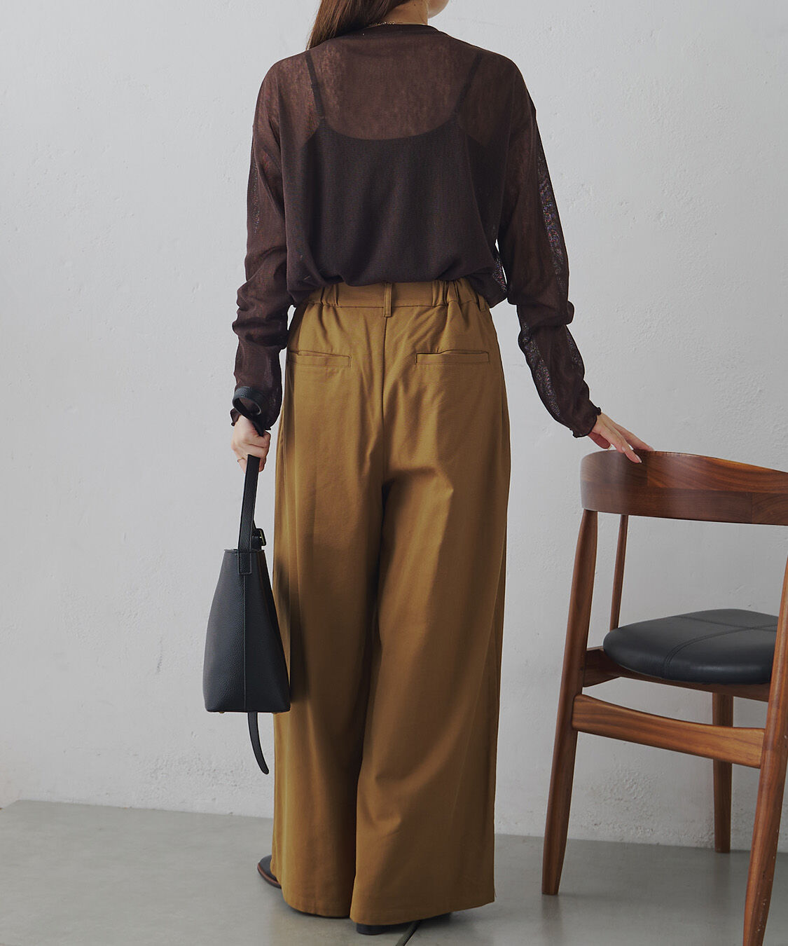  「トリコットメッシュカットソー」|Tシャツ・カットソー|