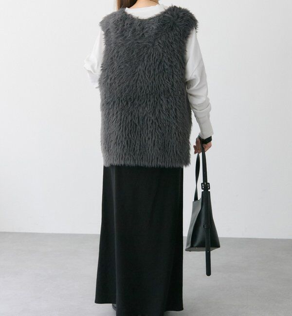  「シャギーニットベスト」|ニット・セーター|