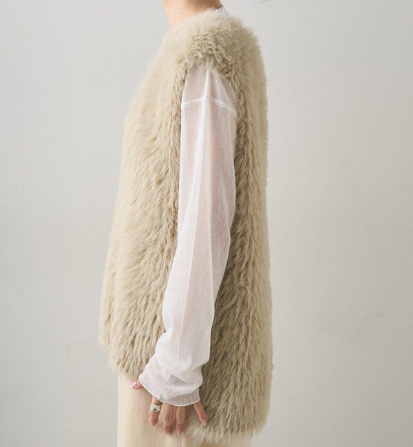  「シャギーニットベスト」|ニット・セーター|