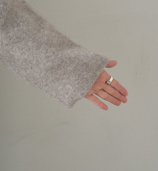  「Wフェイスニットノーカラージャケット」|テーラードジャケット|