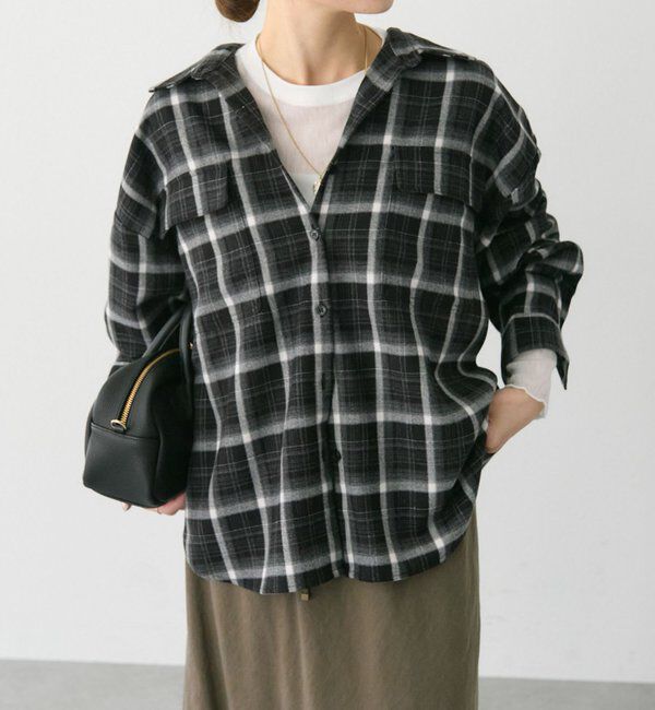  「オンブレチェックシャツ」|シャツ・ブラウス|