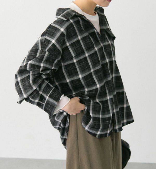  「オンブレチェックシャツ」|シャツ・ブラウス|