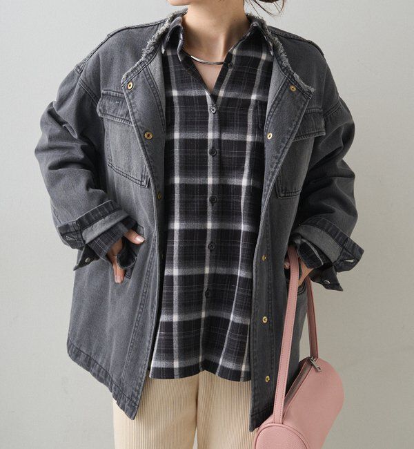  「オンブレチェックシャツ」|シャツ・ブラウス|