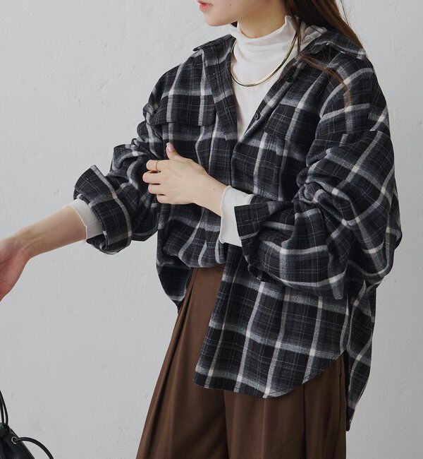  「オンブレチェックシャツ」|シャツ・ブラウス|