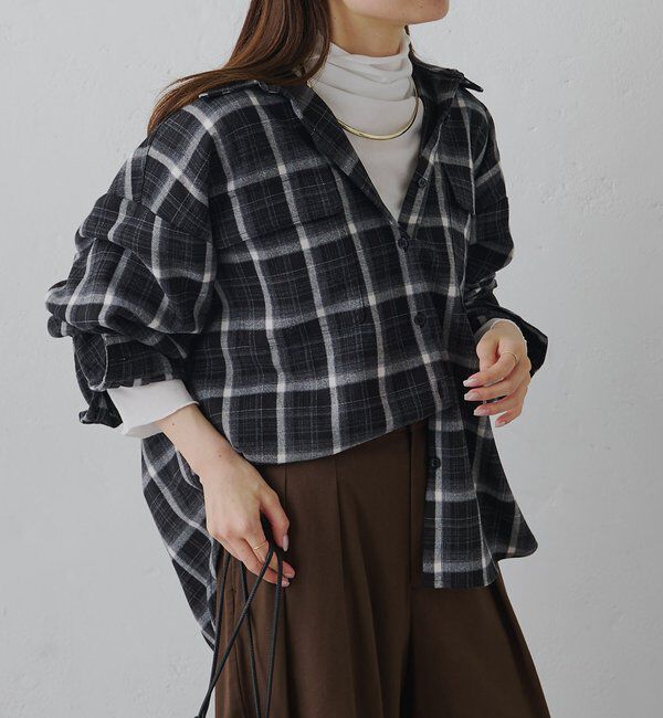  「オンブレチェックシャツ」|シャツ・ブラウス|