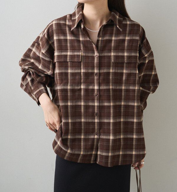  「オンブレチェックシャツ」|シャツ・ブラウス|