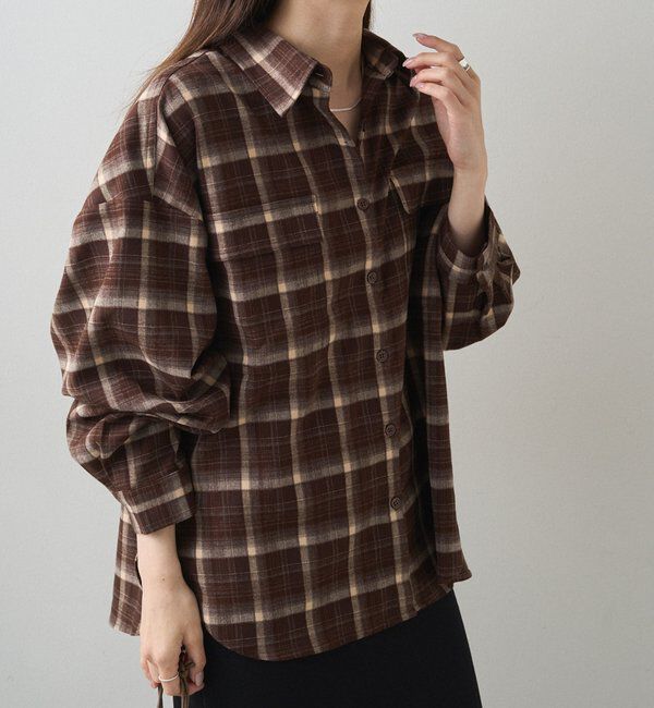  「オンブレチェックシャツ」|シャツ・ブラウス|