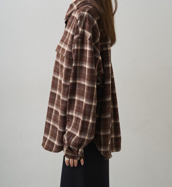  「オンブレチェックシャツ」|シャツ・ブラウス|