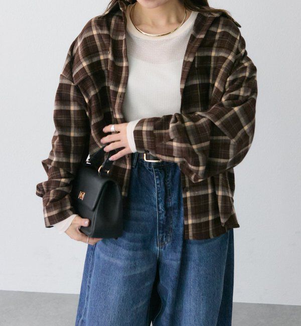  「オンブレチェックシャツ」|シャツ・ブラウス|