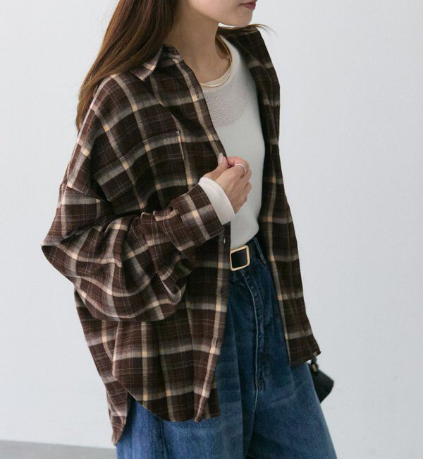  「オンブレチェックシャツ」|シャツ・ブラウス|