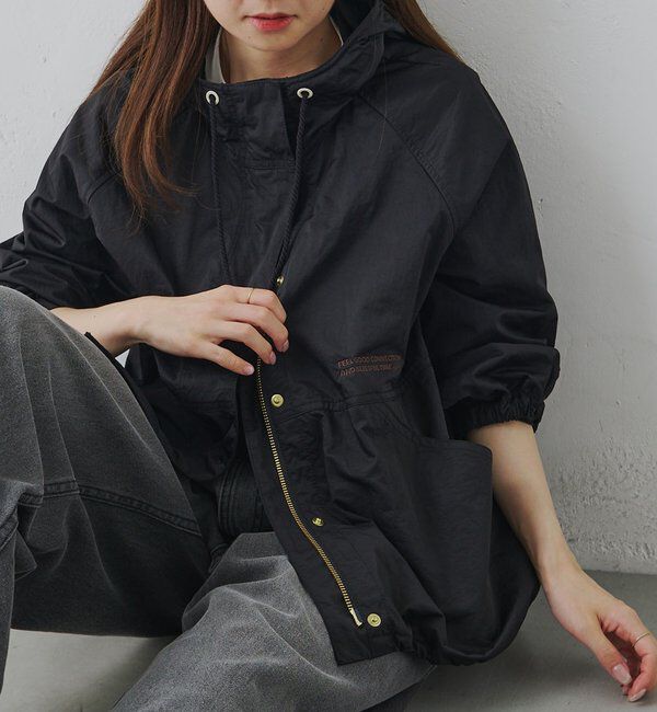  「【F&B】撥水リサイクルナイロンマウンテンパーカー」|テーラードジャケット|