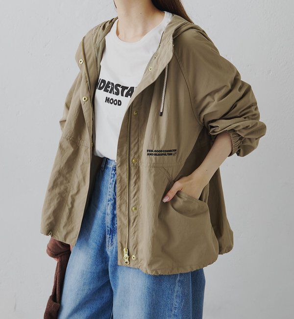  「【F&B】撥水リサイクルナイロンマウンテンパーカー」|テーラードジャケット|