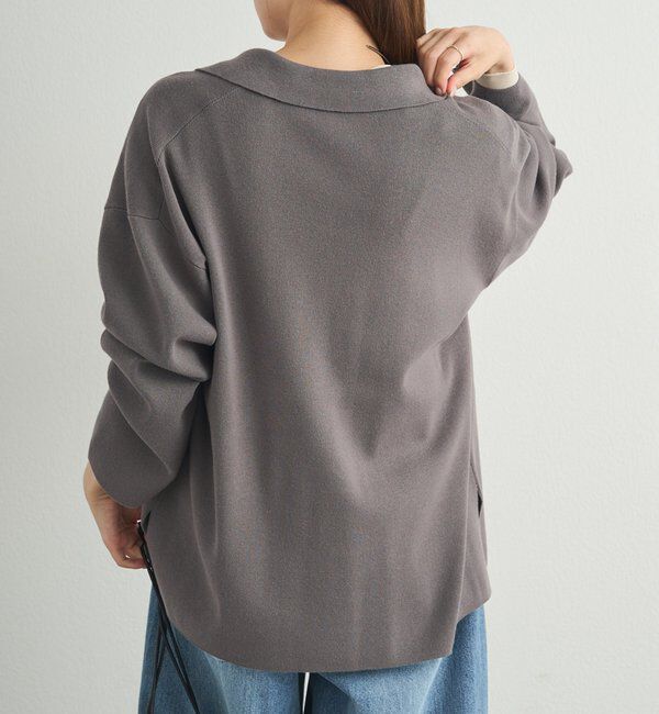  「【セットアップ対応】ニットテーラードジャケット」|テーラードジャケット|