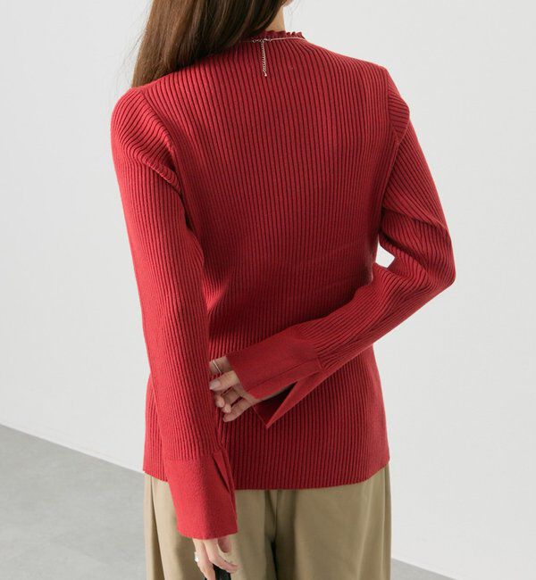  「【リバイバル/新色追加】プチハイネックリブニット」|ニット・セーター|