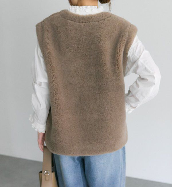  「リサイクルボアベスト」|ダウンベスト・ベスト|