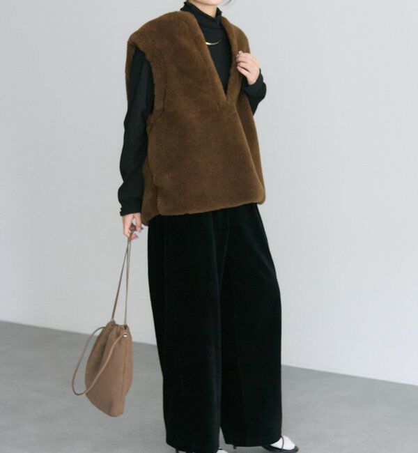  「リサイクルボアベスト」|ダウンベスト・ベスト|