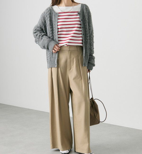  「ポップコーン編み2WAYニット」|ニット・セーター|