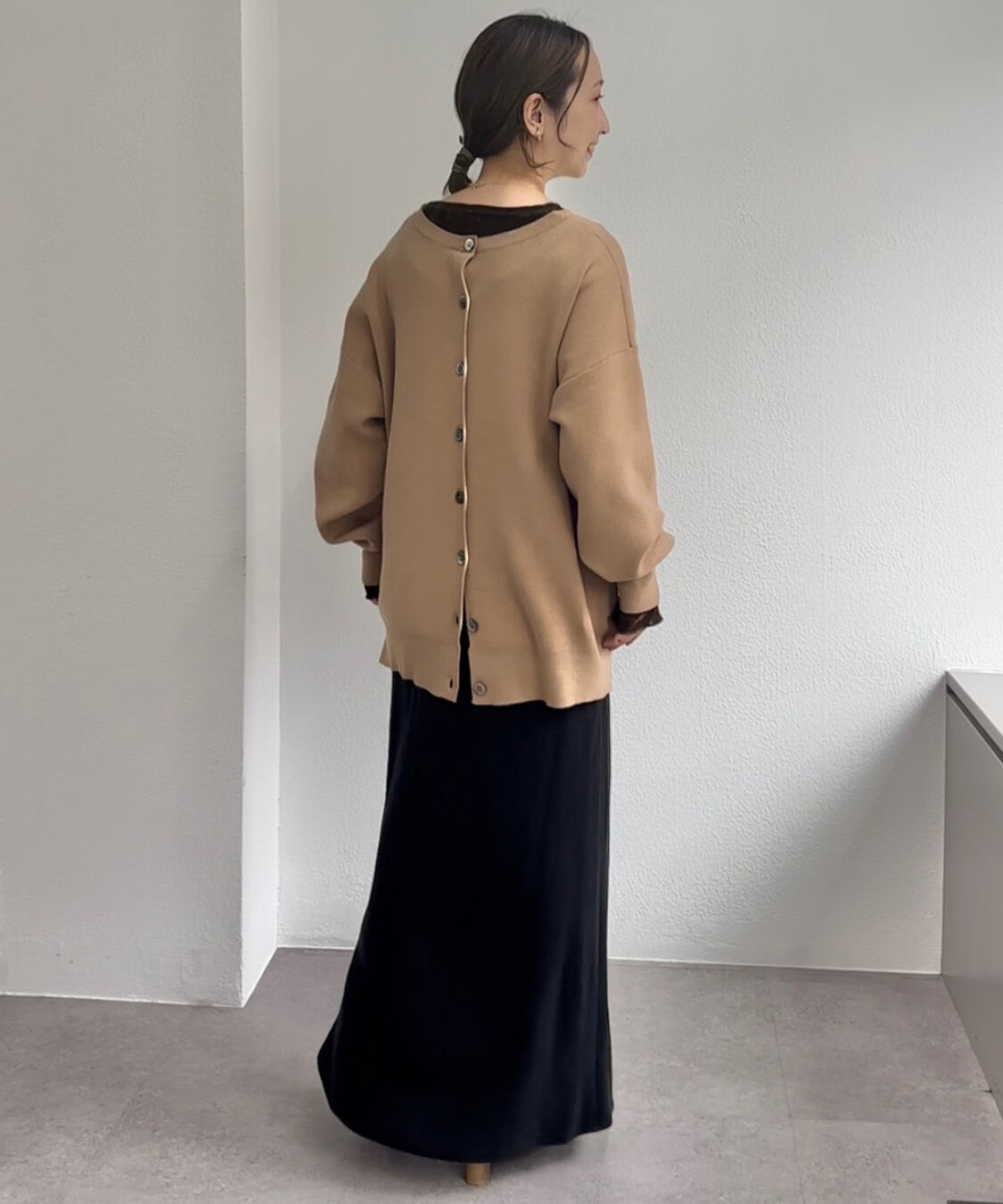  「【＠sein___000企画】ジャガードロゴ2WAYニットプルオーバー」|キャミソール|