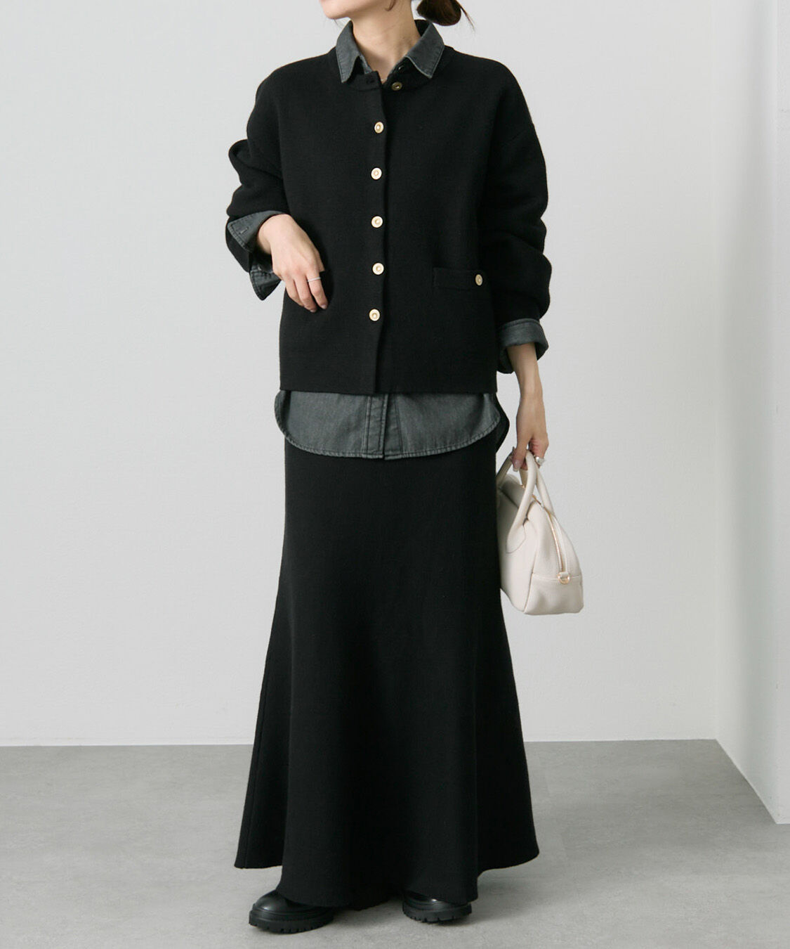  「【新色登場/リバイバル】ミラノリブニットカーディガン」|ニット・セーター|