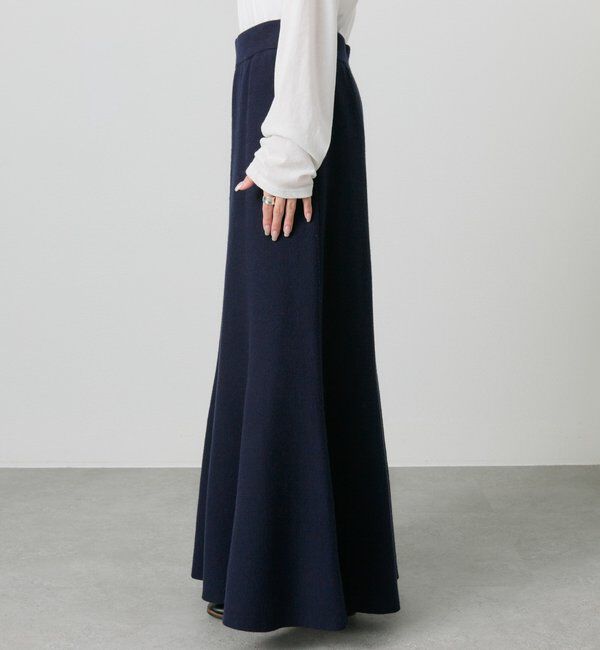  「【新色追加/リバイバル】ミラノリブニットスカート」|スカート|