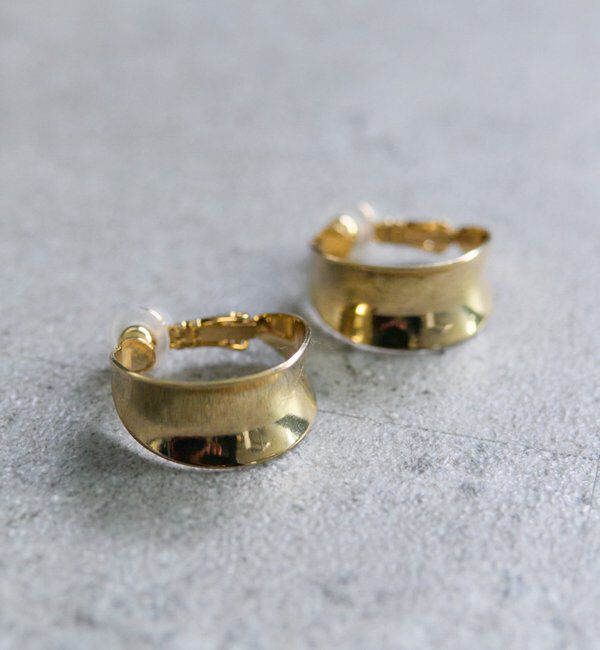  「メタルフープイヤリング」|イヤリング|