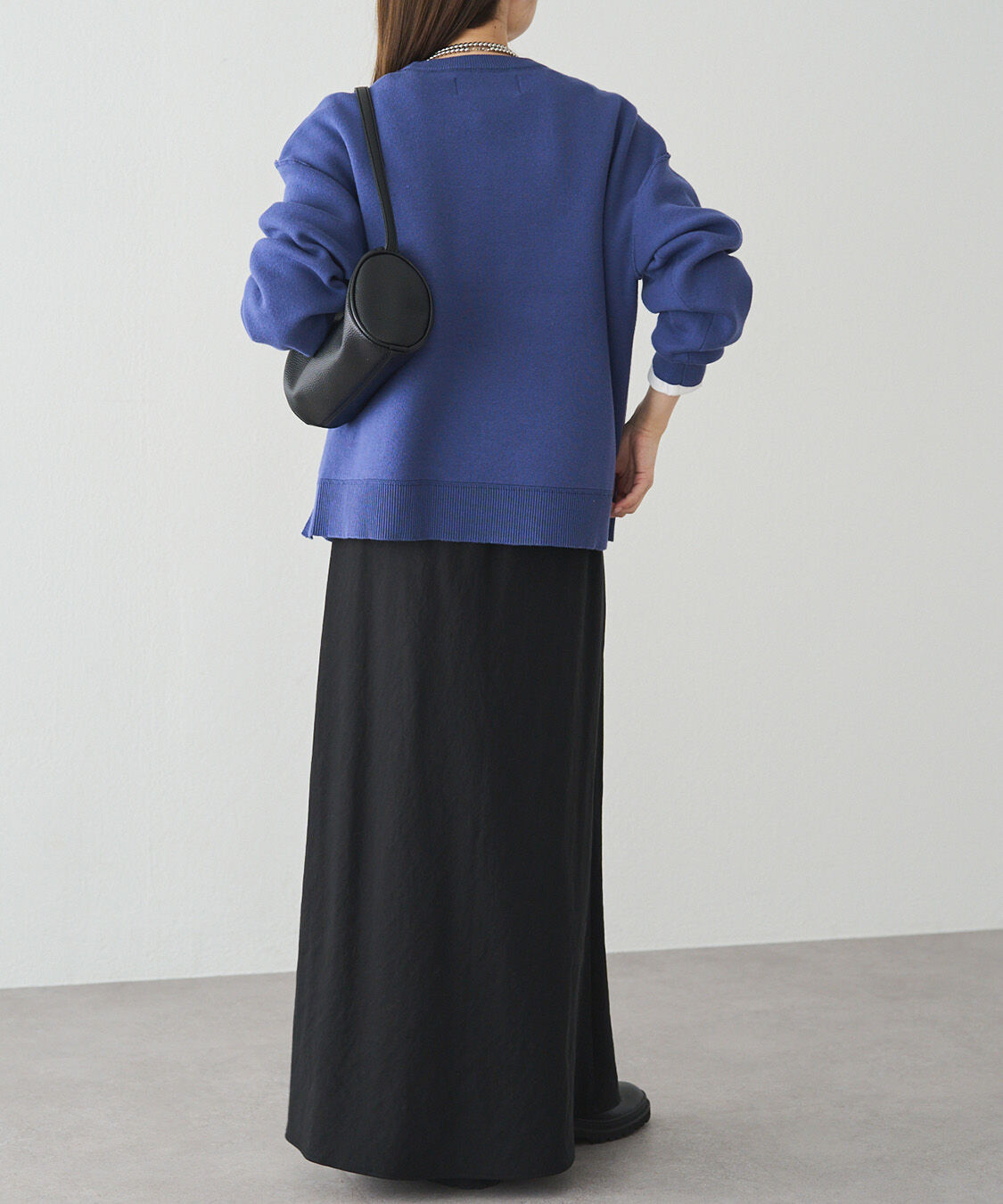  「スウェットライクダブルジャガードニット」|キャミソール|