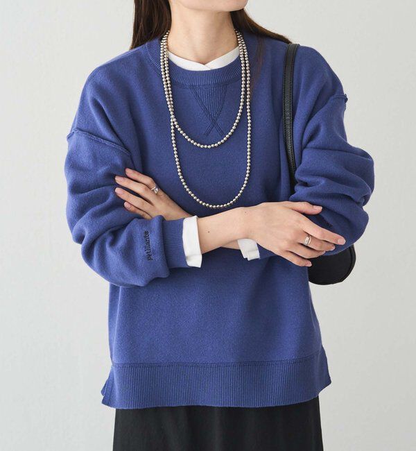  「スウェットライクダブルジャガードニット」|キャミソール|