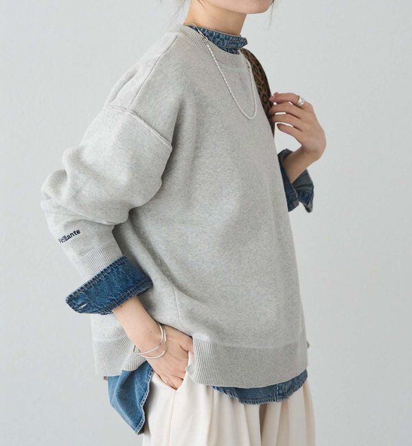  「スウェットライクダブルジャガードニット」|キャミソール|