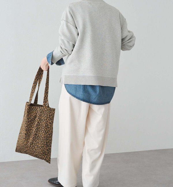  「スウェットライクダブルジャガードニット」|キャミソール|