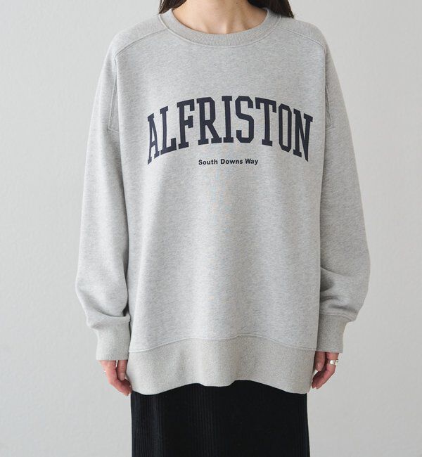  「ロゴプリント裏起毛スウェットプルオーバー」|プルオーバー|