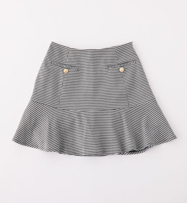  「ローウェストフレアミニスカート」|スカート|