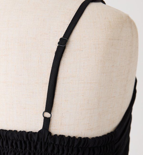  「背中あきティアードキャミワンピ」|ワンピース|