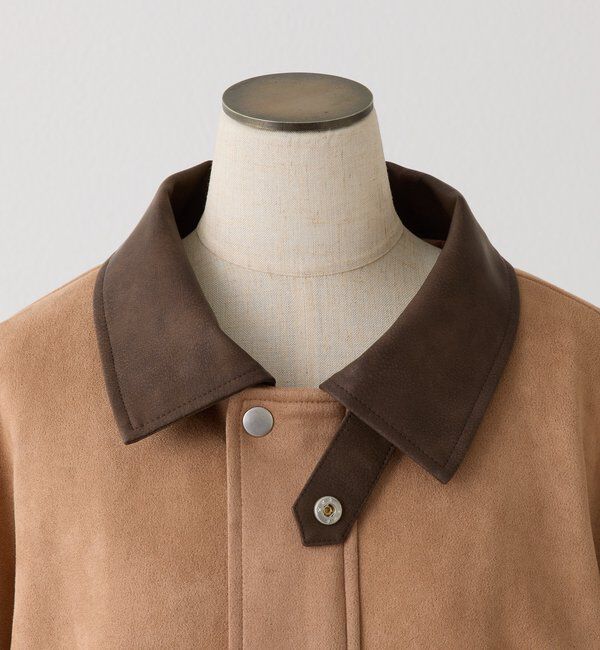  「WEB限定【ロングシーズン活躍！】オーバーサイズ合皮ブルゾン」|ダウンベスト・ベスト|