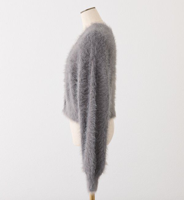  「milkyフェザーショートカーデ」|ニット・セーター|