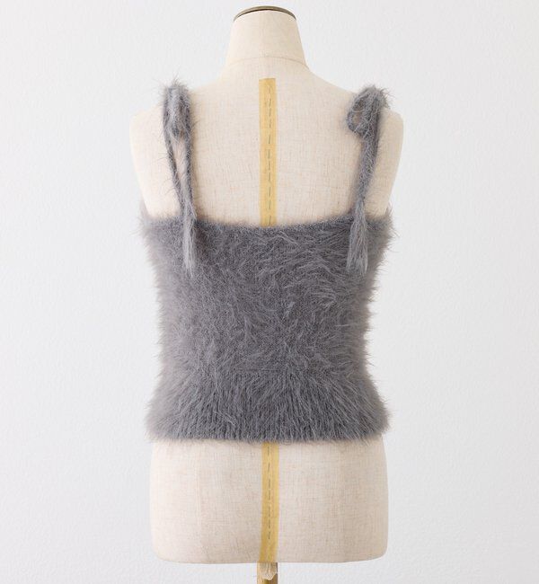  「milkyフェザーリボンビスチェ」|ニット・セーター|