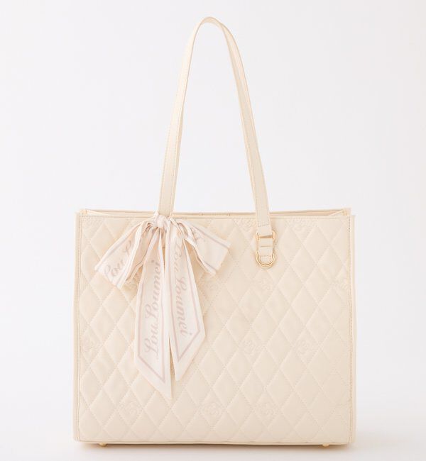  「【LouLoumei】スカーフ付きキャリーオントート/自立可能」|トートバッグ|