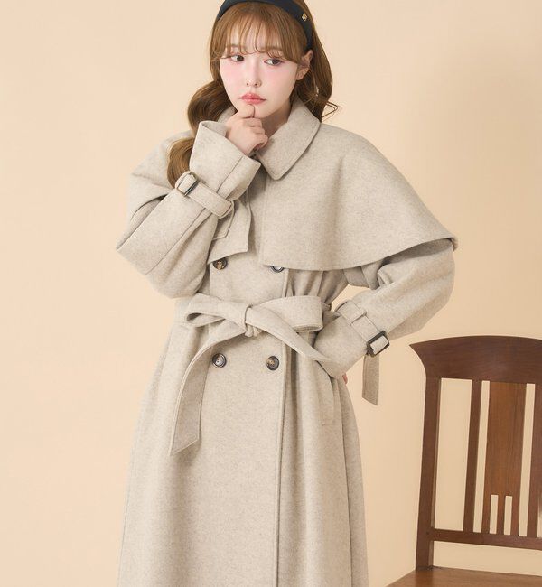  「【リバイバル/WEB限定】ケープ付きマルチウェイコート」|その他|