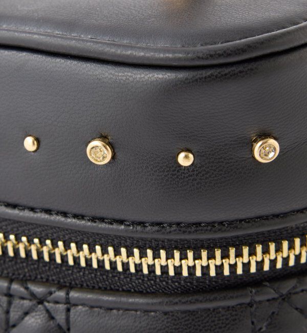  「スタッズ付キルティングバニティバッグ」|ショルダー・メッセンジャー|