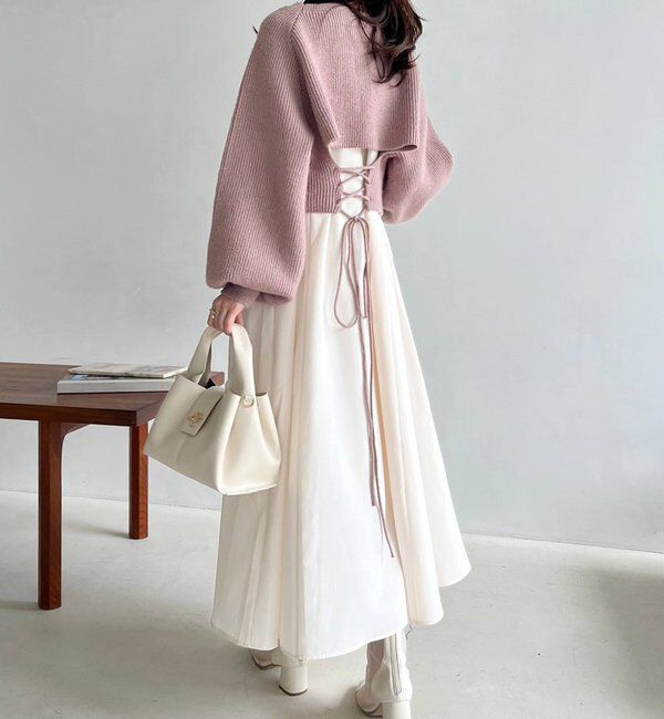  「【WEB限定】全骨格優勝ワンピ」|ワンピース|ピンク系その他