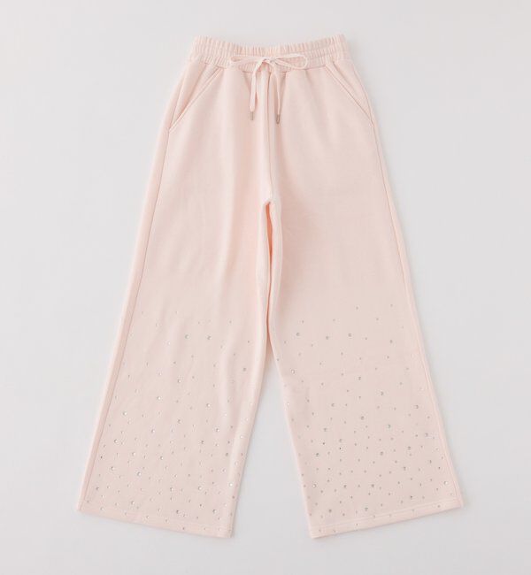  「【セットアップ可能】ビジューカットパンツ」|その他|