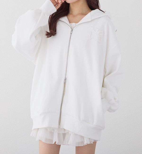  「ロゴグリッターパーカー」|プルオーバー|