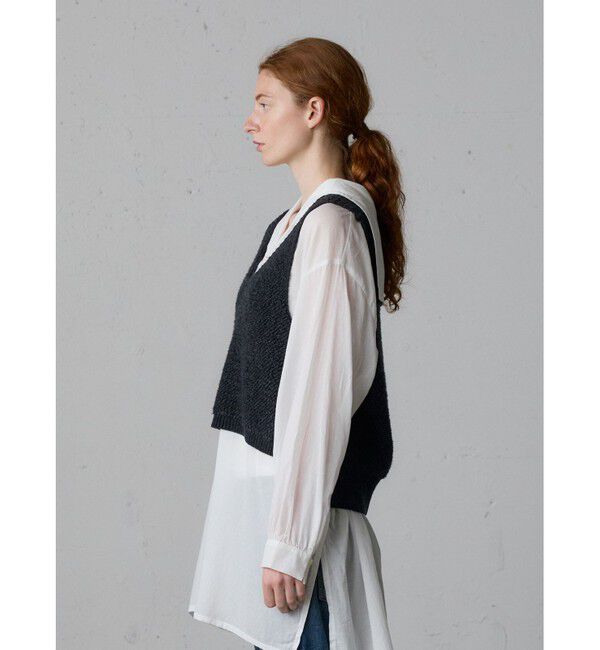 MidiUmi「MidiUmi パイルボアニットベスト」|ベスト・ジレ|