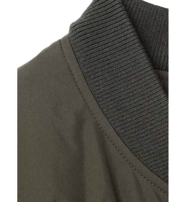 mizuiro ind「mizuiro ind ワイドジップダウンブルゾン」|ダウン|