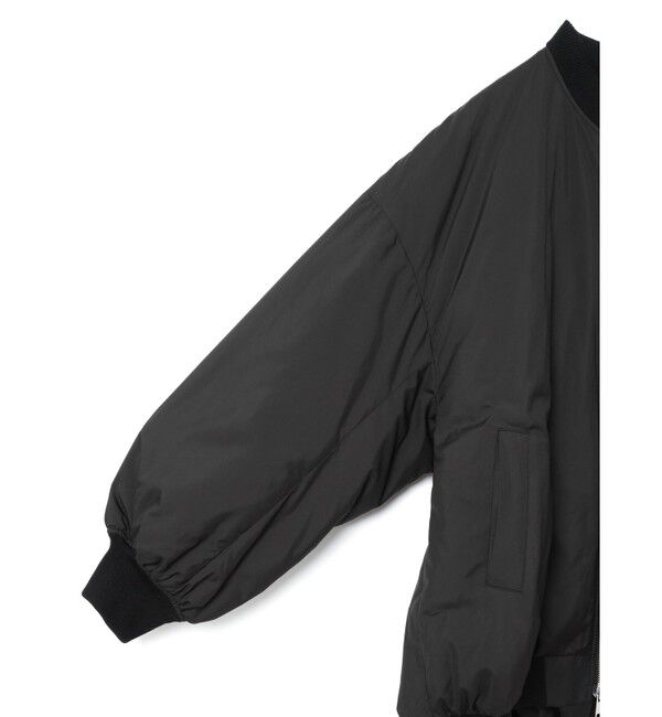 mizuiro ind「mizuiro ind ワイドジップダウンブルゾン」|ダウン|