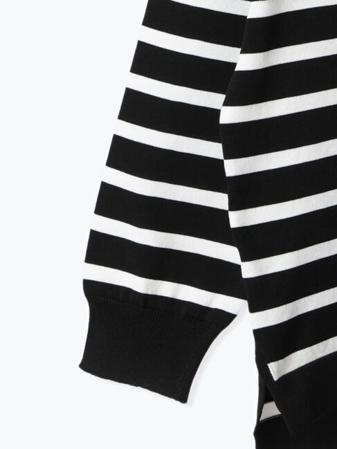 Lugnoncure「無地/柄アソート無撚糸クルーネックニット」|ニット・セーター|