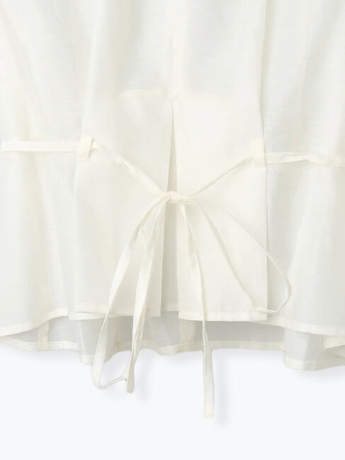 Te chichi「ナローリボンシアーペプラムブラウス《2025Autumn catalog vol.2 item》」|シャツ・ブラウス|