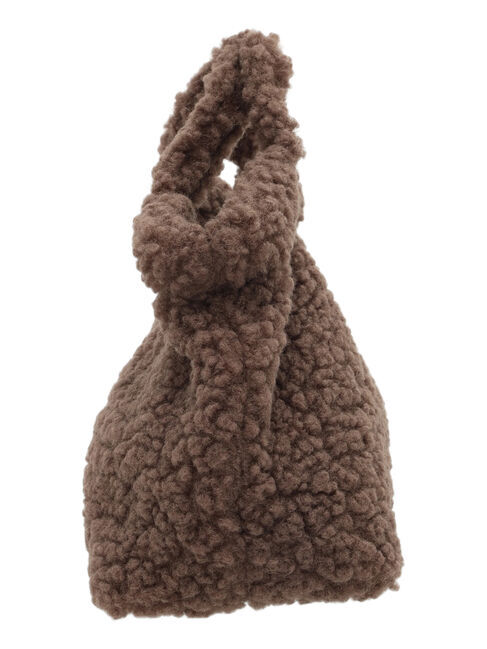 Samansa Mos2「【2WAY】ロゴ刺繍ボアショルダーバッグ」|その他|